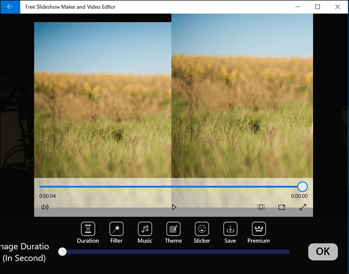 무료 슬라이드쇼 음악 추가