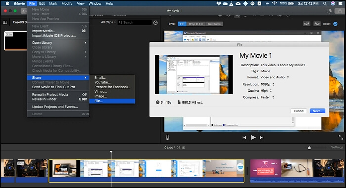 macOS에서 비디오 형식 변경