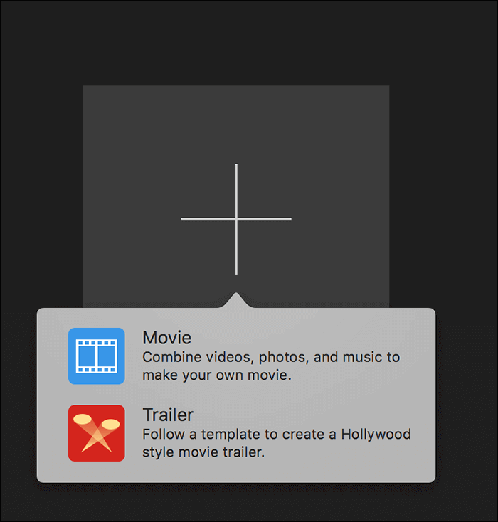 imovie 새 프로젝트
