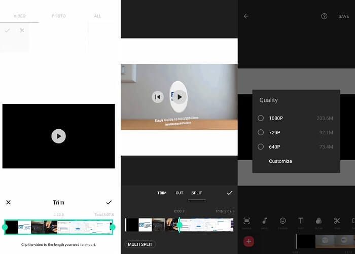 안드로이드에서 비디오 형식 변경