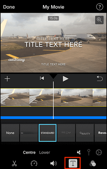 아이폰에서 텍스트 추가