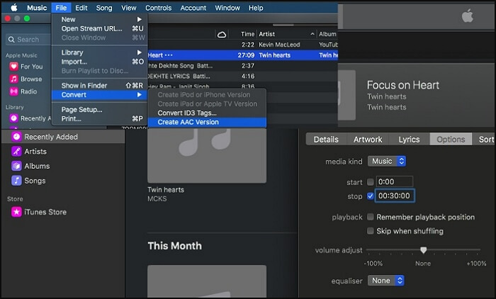 아이튠즈 메인 화면