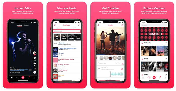 로모티프 팬시 틱톡 영상 편집기