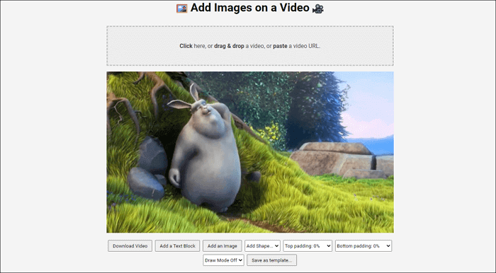 오버레이 영상 온라인  만들기