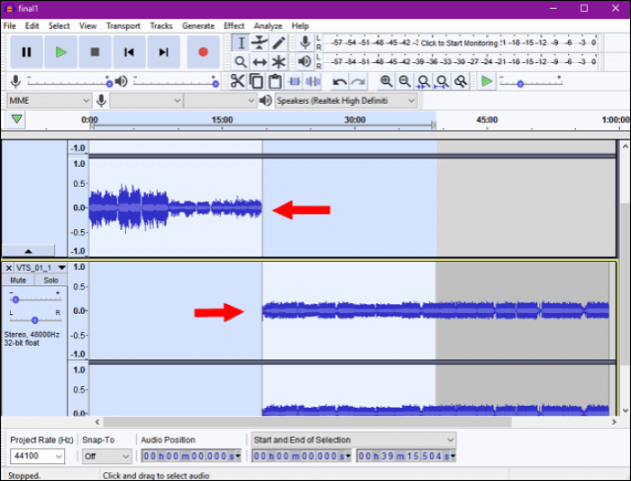 mp3 audacity