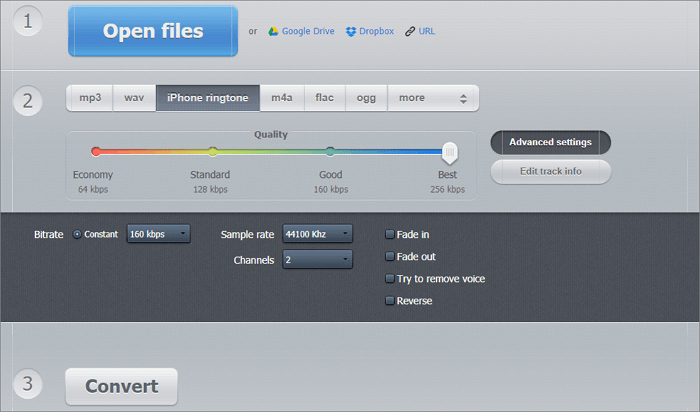 온라인 비디오에서 오디오 추출