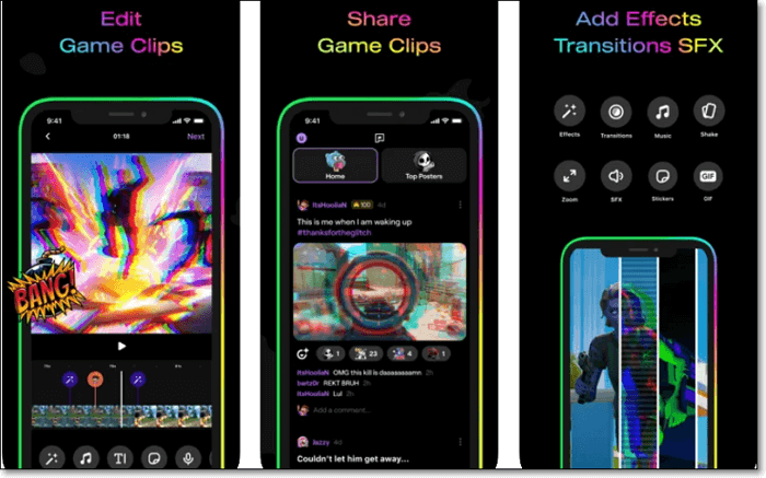 게임 비디오 편집 앱-Powder