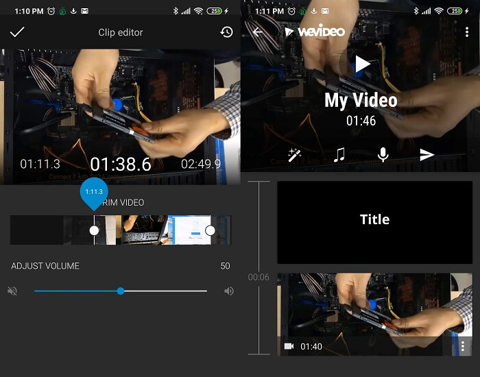 게임 비디오 앱-WeVideo