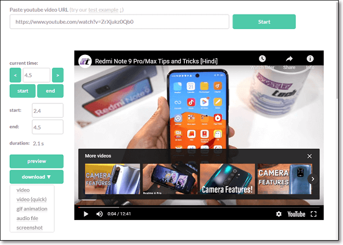 Ytcutter - YouTube 동영상 자르기
