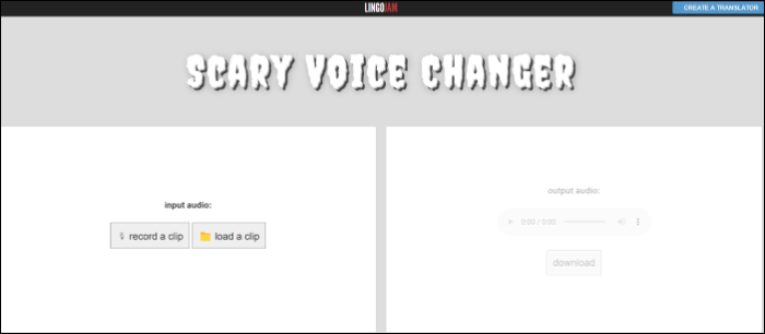 LingoJam 음성 변환기