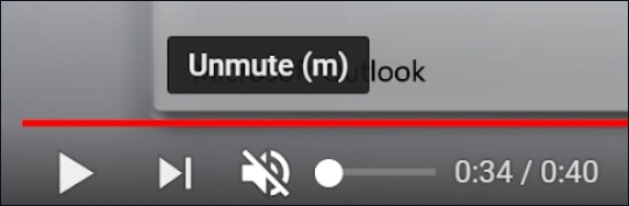 유튜브 음소거 했는지 확인해 보세요