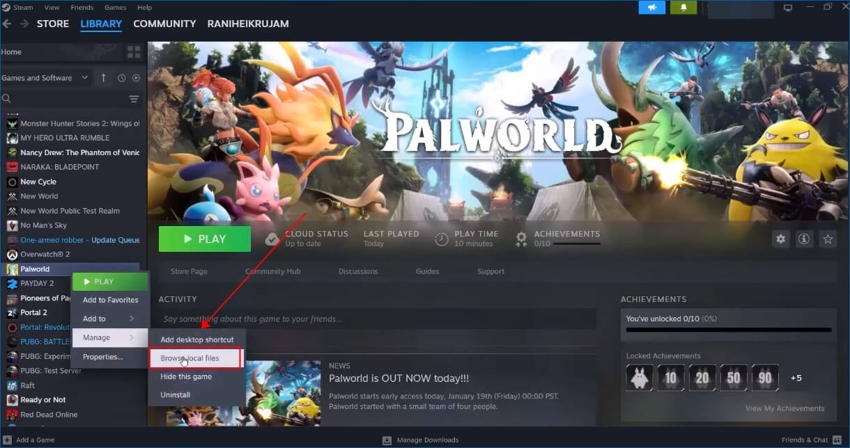 속성을 선택하세요