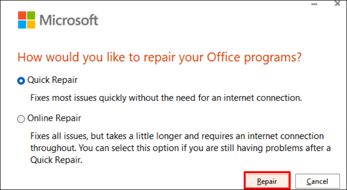 수리를 선택하다