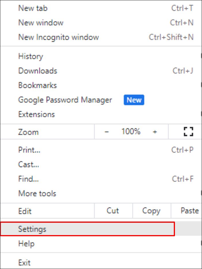 설정을 선택하세요