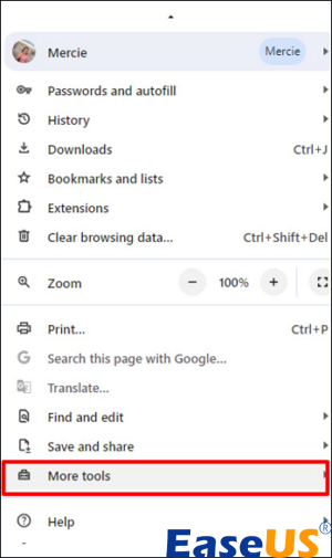 더 많은 도구를 클릭하세요
