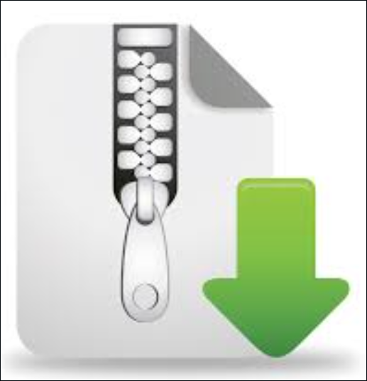 zip 파일을 다시 다운로드하세요