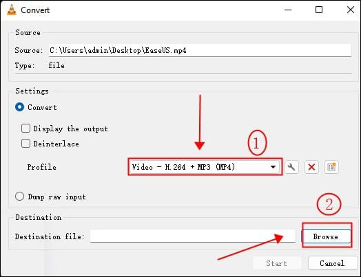 형식과 위치를 선택하세요