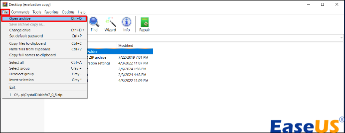 파일 탭으로 이동