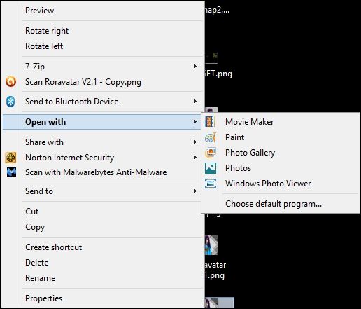페인트로 이미지 열기