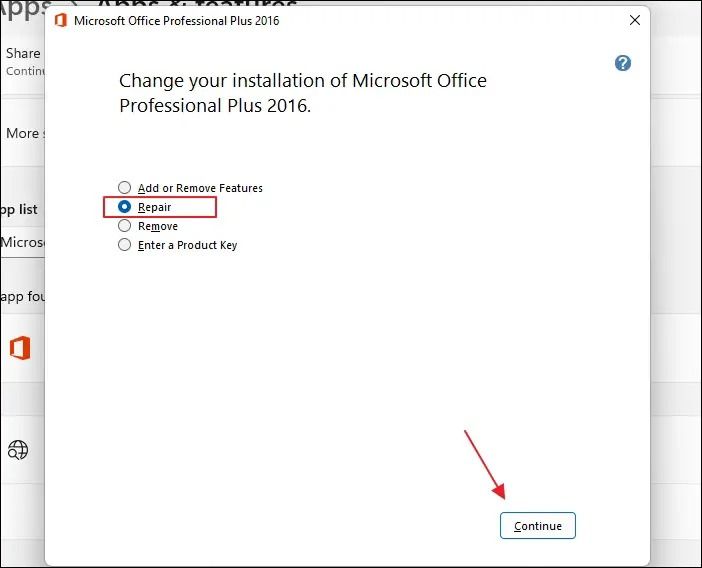Microsoft PowerPoint 복구