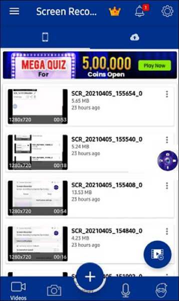 Android에서 Line 통화 기록