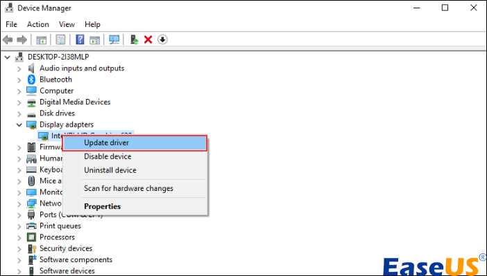 드라이버 업데이트