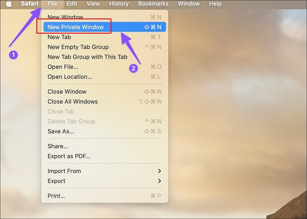 새 개인 창 열기