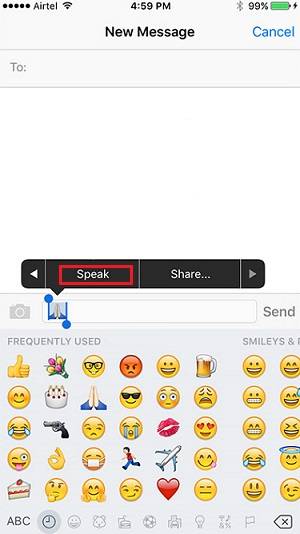 iPhone에서 이모티콘의 의미를 찾는 방법
