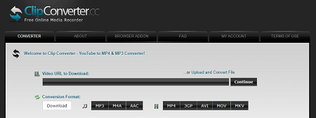 clipconverter 영상 다운