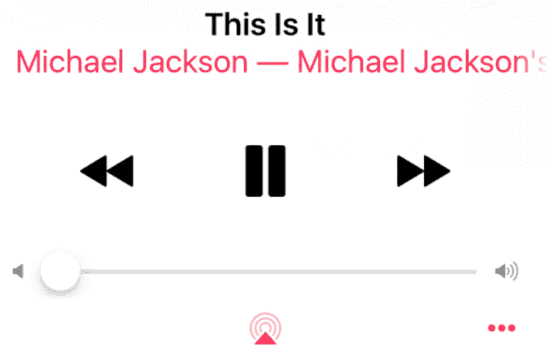 airdrop 음악 전송