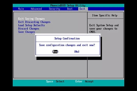 BIOS 설정 유틸리티 2