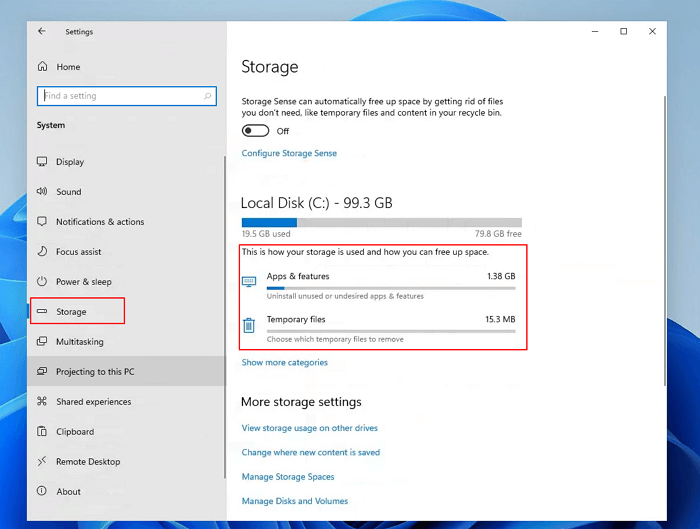 windows 11 disk space requirements