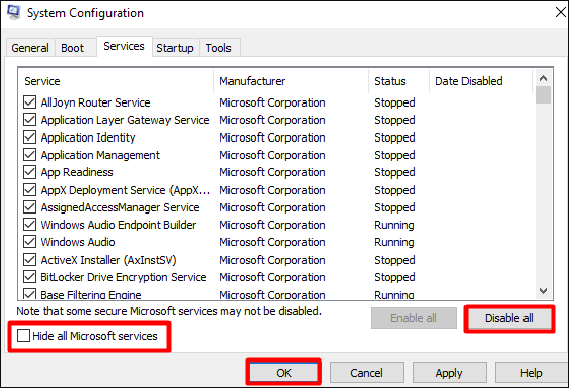 클린 부팅 컴퓨터