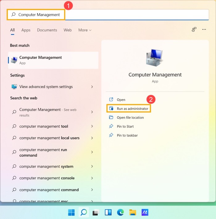 관리자 권한으로 실행