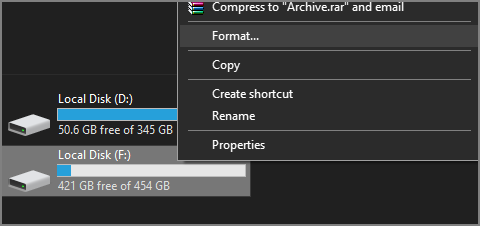 형식을 클릭하세요