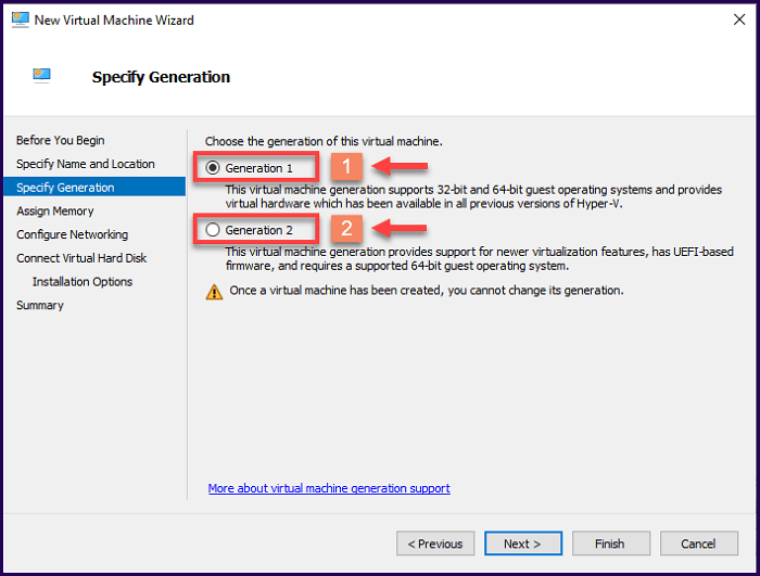Hyper V 관리자 생성