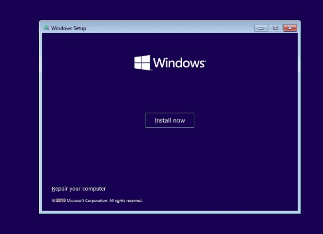 windows10 설치-4