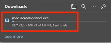 다운로드 프로세스