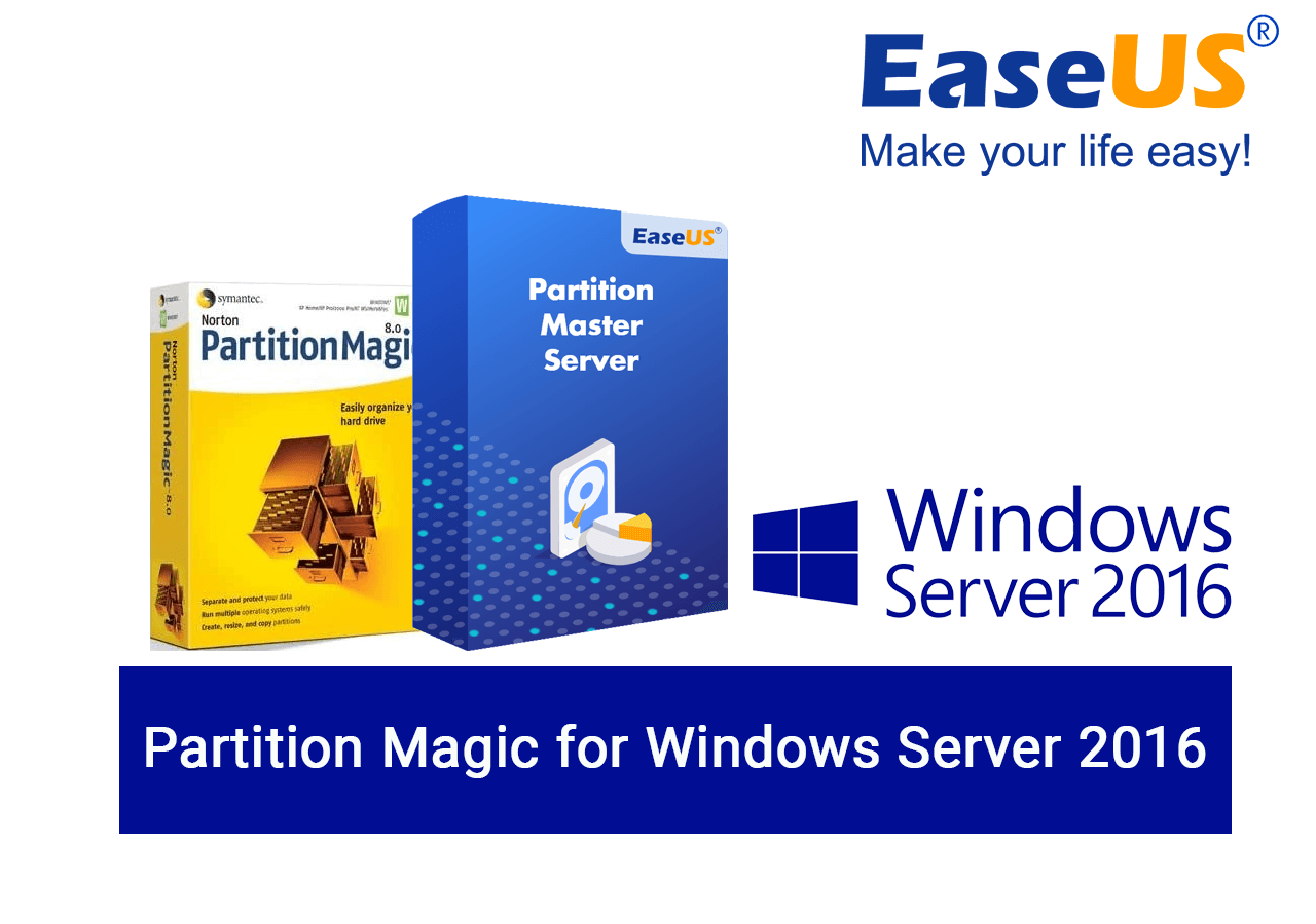 파티션 매직 서버 2016 이미지