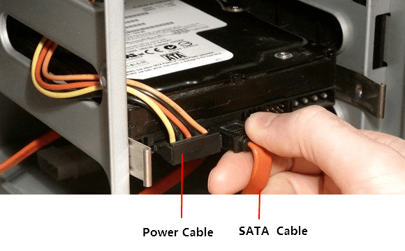 SATA SSD를 컴퓨터에 연결