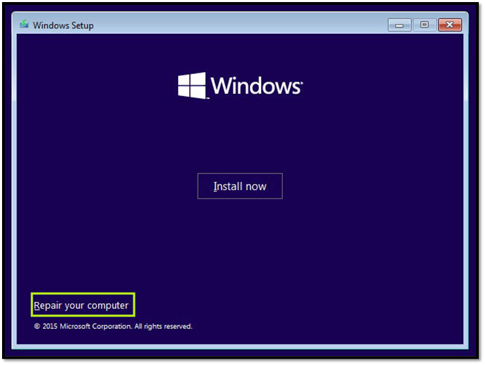 Windows 설치 미디어