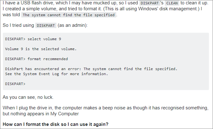시스템이 지정된 파일을 찾을 수 없습니다