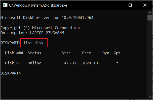 tpe 목록 디스크