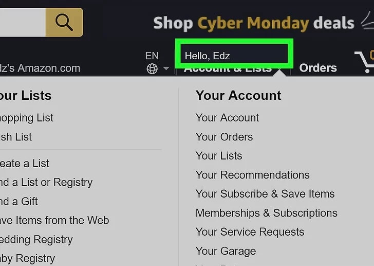 아마존 계정 개설