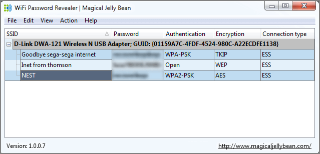Wi-Fi 비밀번호 공개