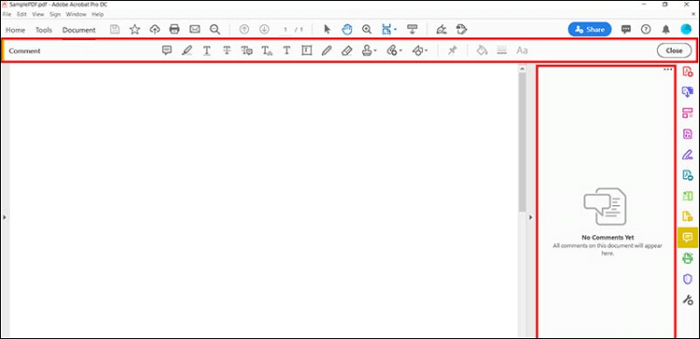 Acrobat을 사용하여 PDF에 주석 추가