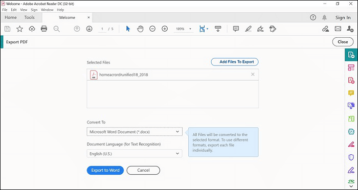 Adobe Acrobat PDF 변환기