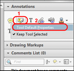 Adobe Reader에서 PDF 강조 색상 변경