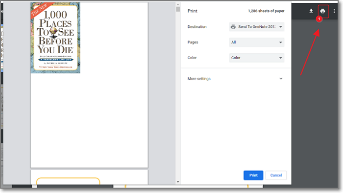 Chrome에서 PDF 열기