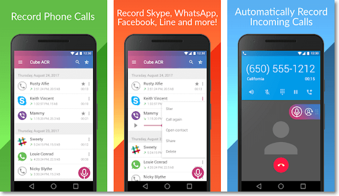 Android에서 TeamSpeak 녹음